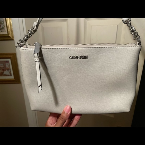 Off white Calvin Klein purse